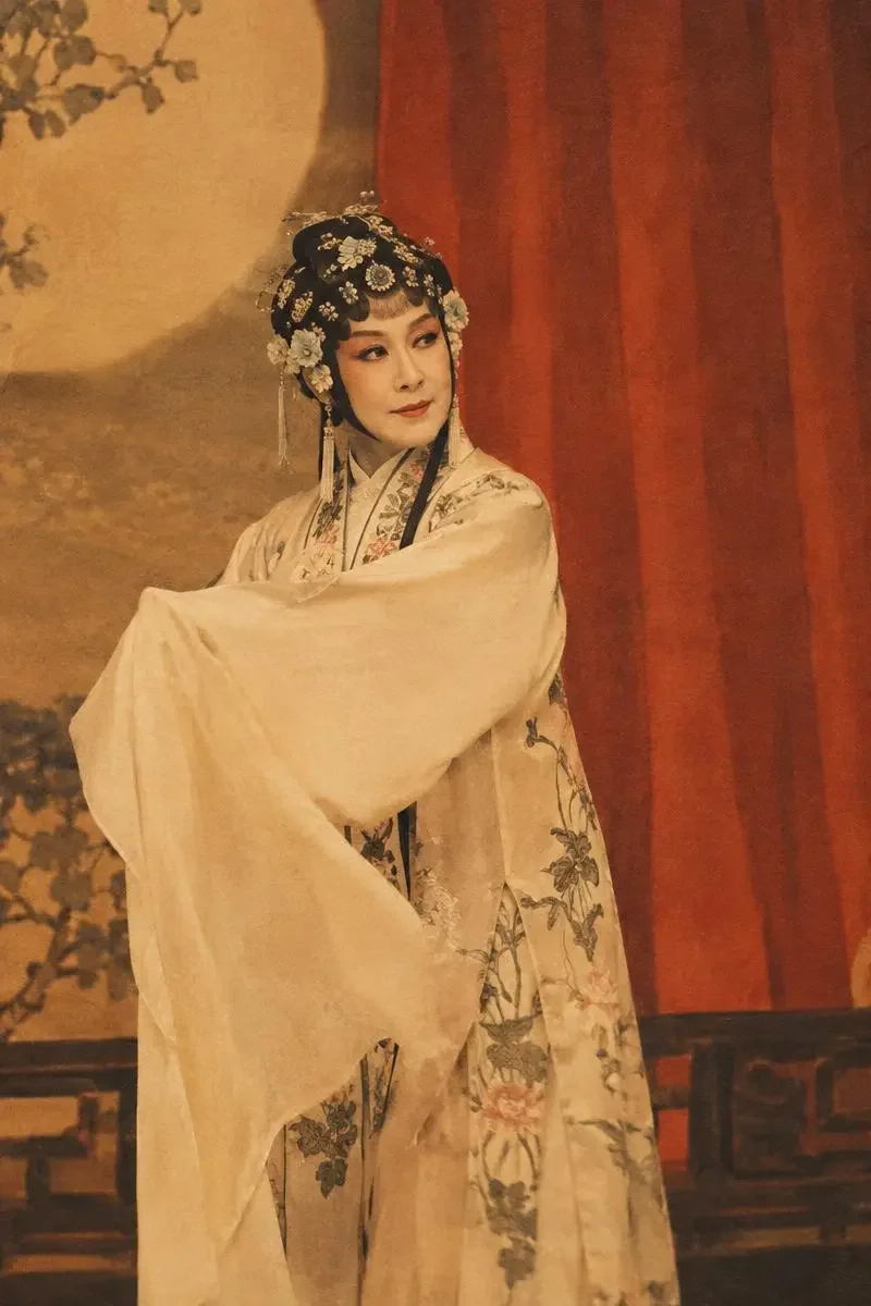 水袖辞海报：她把一整段青春，都甩进了那三尺白绸里